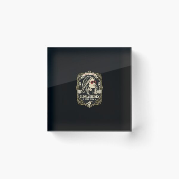 Item preview, Gloria Steinem Trailblazer And Voice Vintage Art Nouveau Crest designed and sold by Dravienart.