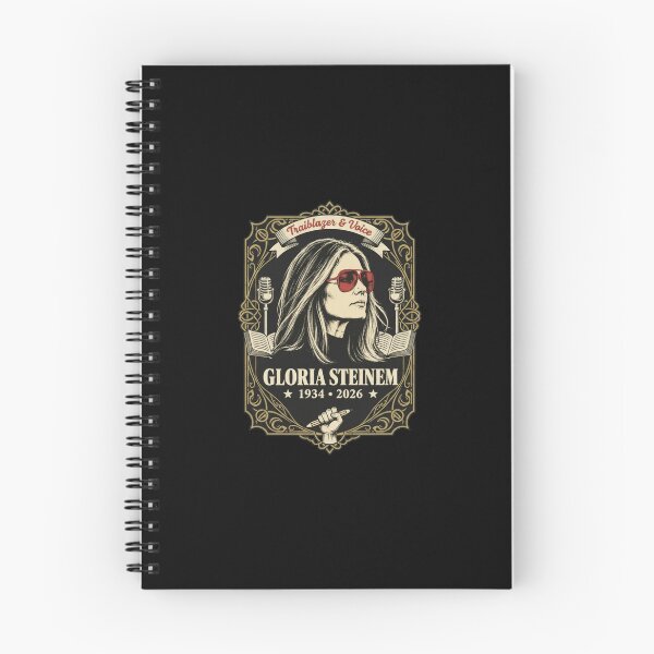 Item preview, Gloria Steinem Trailblazer And Voice Vintage Art Nouveau Crest designed and sold by Dravienart.