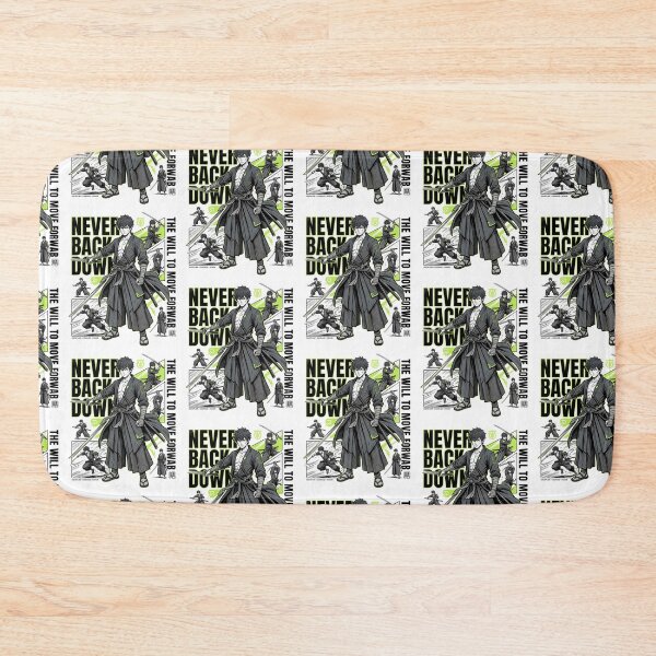 Item preview,  Anime Ronin Samurai Never Back Down Discipline Graphic designed and sold by InkDriveStudio.