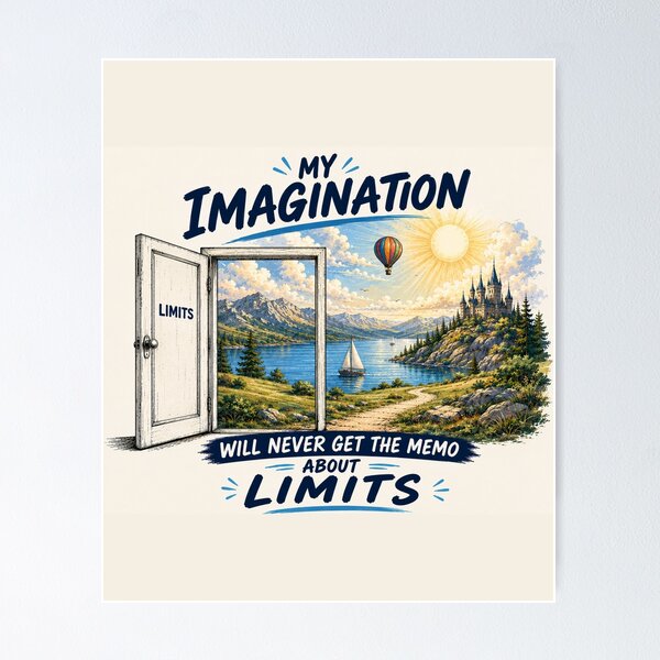 Item preview, My Imagination Will Never Get the Memo About Limits | Open Door | Still Becoming designed and sold by Dr.Carrie'sStore.