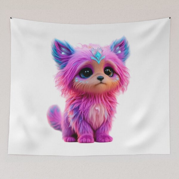 Item preview, Magical Crystal Fox - Cute Fantasy Creature designed and sold by Witty-Weary.