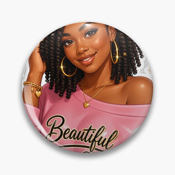 Item preview, Beautiful Braided Woman Sticker    1 source designed and sold by NikkiLeeCustom.