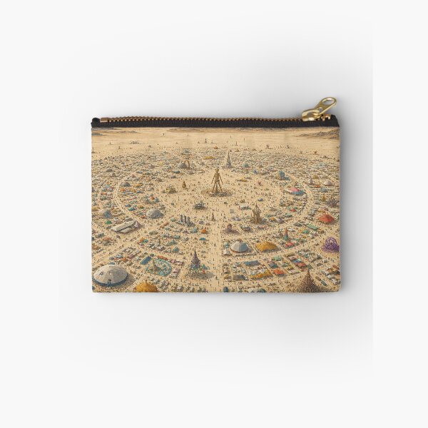 Item preview, Temporary Arts Festival City in the Black Rock Desert designed and sold by MoonSkyArt.