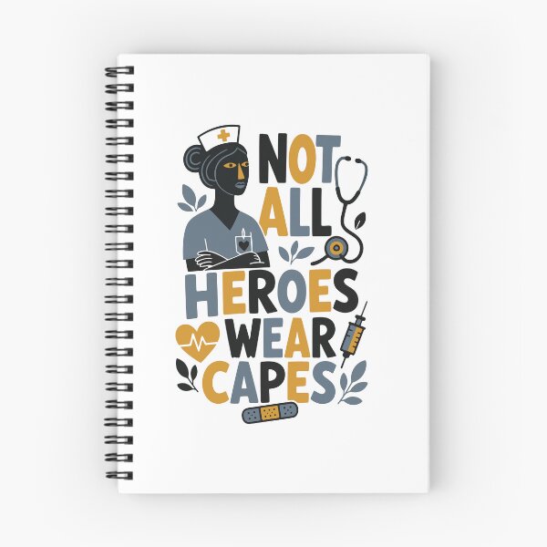 Item preview, Not All Heroes Wear Capes – Nurse Appreciation Design designed and sold by KiwyStudio.