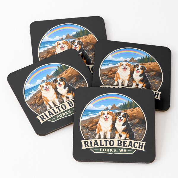 Item preview, Rialto beach rainbow  designed and sold by Adorable Badass.