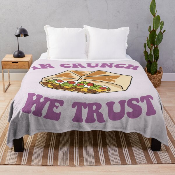 Item preview, Crunchwrap in Crunch We Trust designed and sold by Magnolia Valley Art.