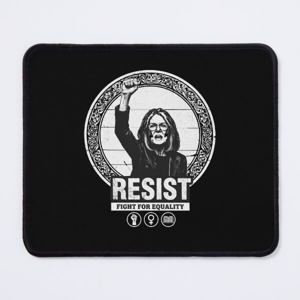Item preview, Gloria Steinem Resist Fight For Equality Raised Fist Art Nouveau designed and sold by Dravienart.