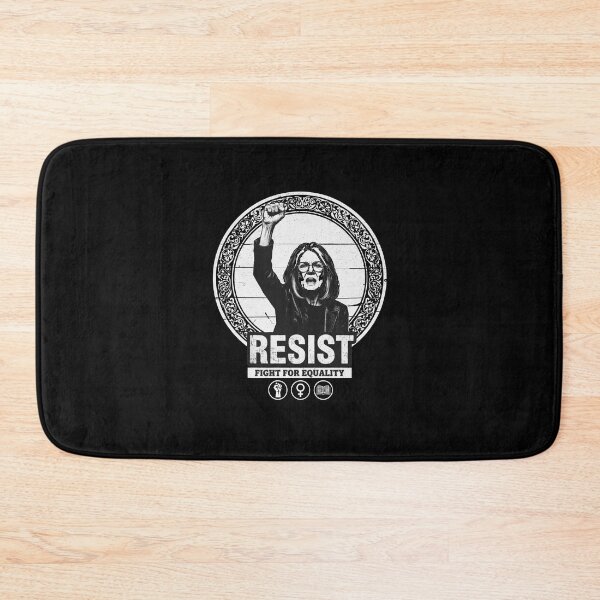 Item preview, Gloria Steinem Resist Fight For Equality Raised Fist Art Nouveau designed and sold by Dravienart.