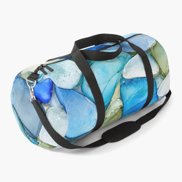 Item preview, Barbados Sea Glass – Caribbean Coast Ink Abstract designed and sold by newnomads-art.