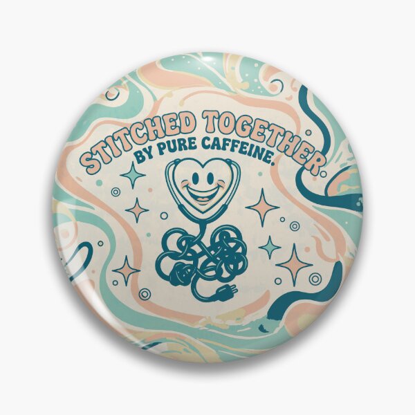 Item preview, Tangled Stethoscope - Groovy Medical Humor - Light Colors Edition designed and sold by Shyla Marsare.