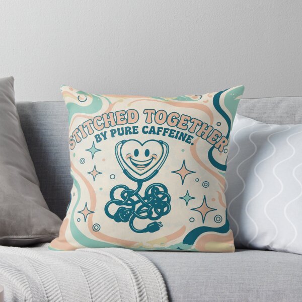 Item preview, Tangled Stethoscope - Groovy Medical Humor - Light Colors Edition designed and sold by Shyla Marsare.