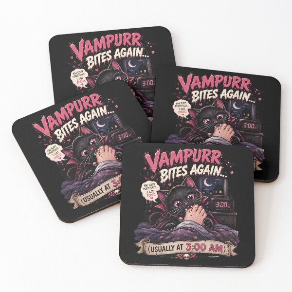 Item preview, Vampurr Bites Again... Usually at 3:00 AM! designed and sold by Crystal-Tree.
