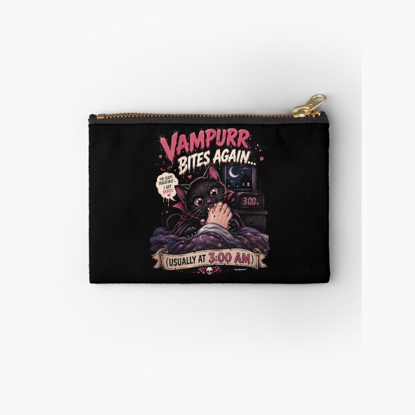 Item preview, Vampurr Bites Again... Usually at 3:00 AM! designed and sold by Crystal-Tree.