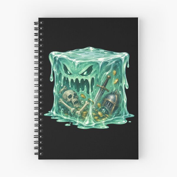 Item preview, Gelatinous Cube Dungeon Monster Fantasy RPG Art designed and sold by obstinator.