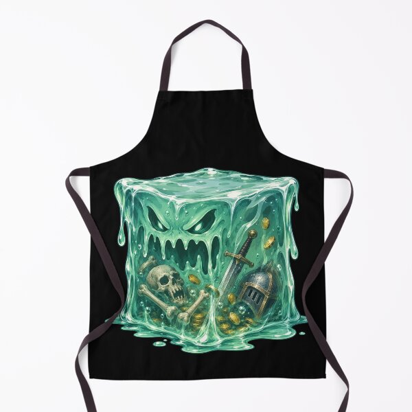 Item preview, Gelatinous Cube Dungeon Monster Fantasy RPG Art designed and sold by obstinator.