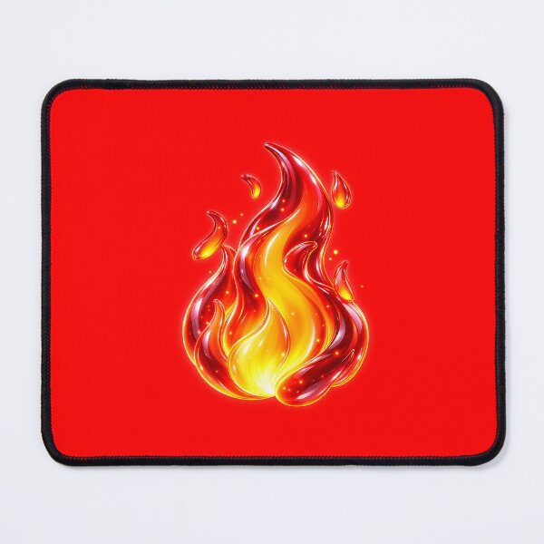 Artikelvorschau, Glühende, glasige Flüssigkeit, Feuerflamme entworfen und verkauft von wallpapersarts.