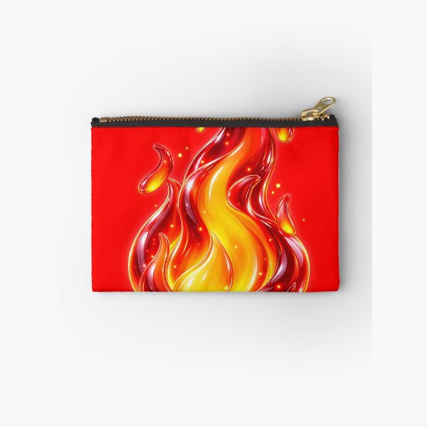 Item preview, Glowing Glassy Liquid Fire Flame designed and sold by wallpapersarts.