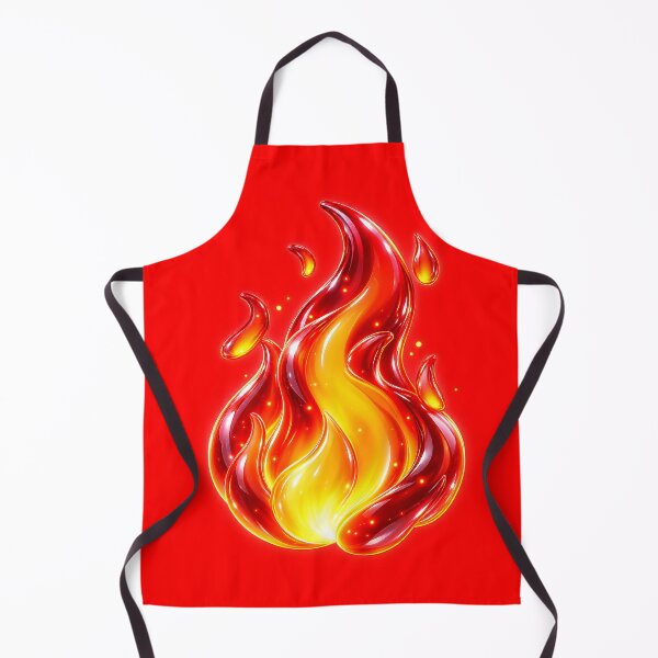 Item preview, Glowing Glassy Liquid Fire Flame designed and sold by wallpapersarts.