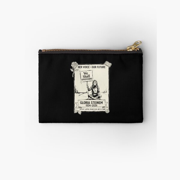 Item preview, Gloria Steinem We Shall Overcome Her Voice Our Future Protest designed and sold by Dravienart.