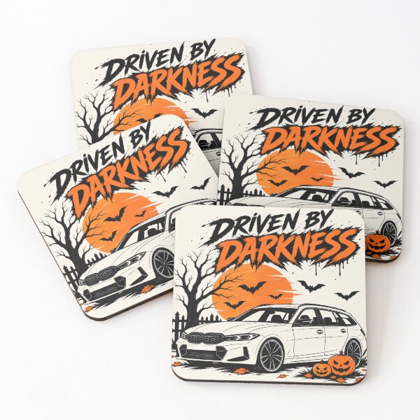 Item preview, Driven by Darkness – Halloween Automotive Art designed and sold by ElceMare.
