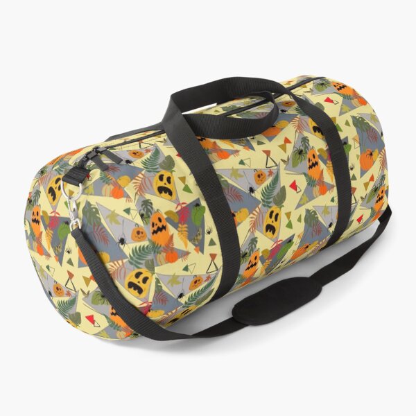 Item preview, Halloween Spooky Season Pumpkin Garden Geometric Autumn Pattern designed and sold by Vibria Pattern Studio.