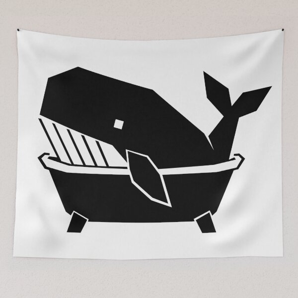 Item preview, Whale in a Bathtub designed and sold by matybrak.