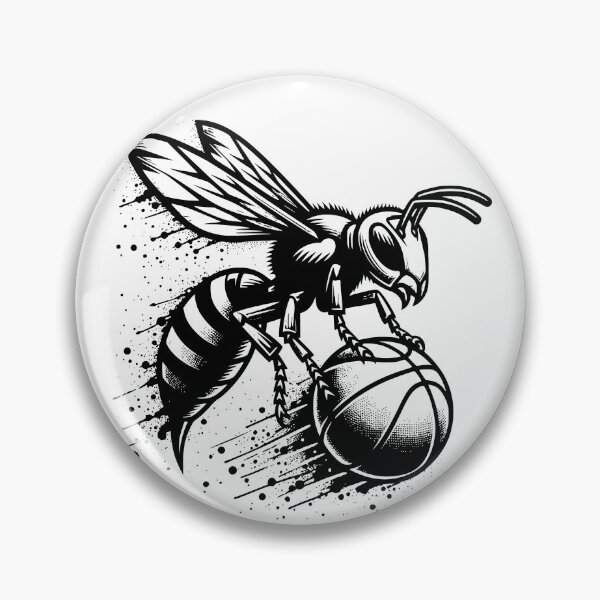 Item preview, Hornet carrying a basketball classic t-shirts and stickers designed and sold by Knowvhere.