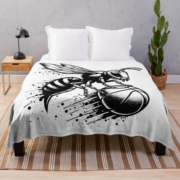 Item preview, Hornet carrying a basketball classic t-shirts and stickers designed and sold by Knowvhere.