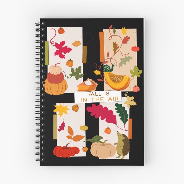Item preview, Autumn Is Here Pumpkin Garden Wildlife Pattern designed and sold by Vibria Pattern Studio.