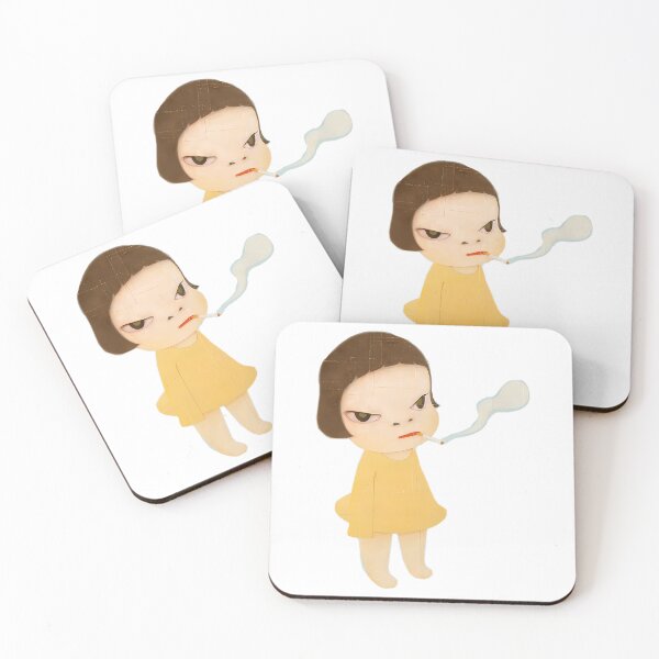 Item preview, Smoking Girl Yoshimoto Nara designed and sold by linosol.