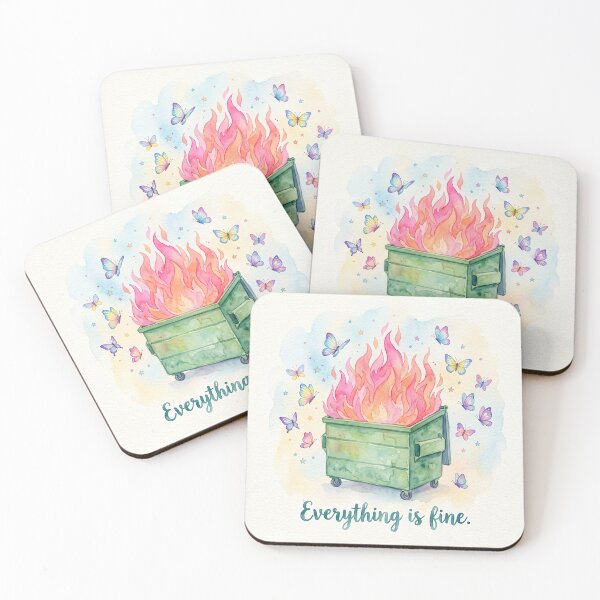 Item preview, Everything Is Fine Dumpster Fire designed and sold by VFXguy.
