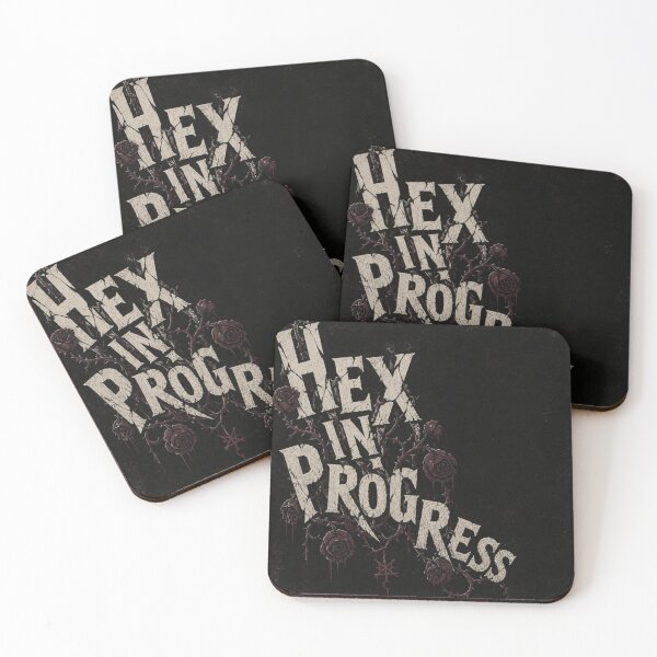 Item preview, HEX IN PROGRESS - Halloween Graphic  designed and sold by DuliDoodles.