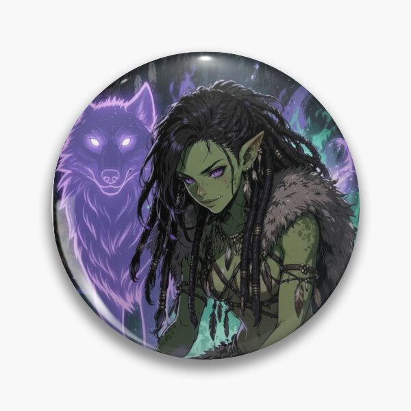 Item preview, Shamanistic Magic Orc Girl designed and sold by Terra Nova Collective.