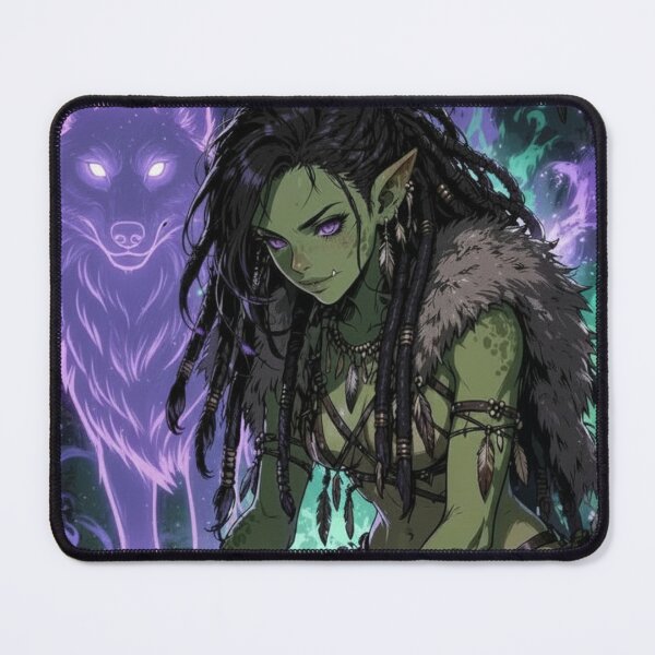 Item preview, Shamanistic Magic Orc Girl designed and sold by Terra Nova Collective.