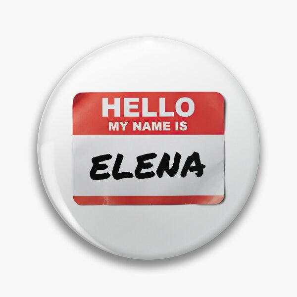 Artikelvorschau, Hallo, mein Name ist Elena. entworfen und verkauft von VFXguy.