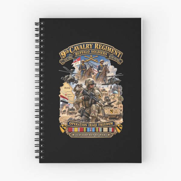 Item preview, Army - Todays Buffalo Soldiers in Iraq - OIF - Cavalrymen at War  w IRAQ SVC - 3D - Enhanced designed and sold by Military Insignia Products.