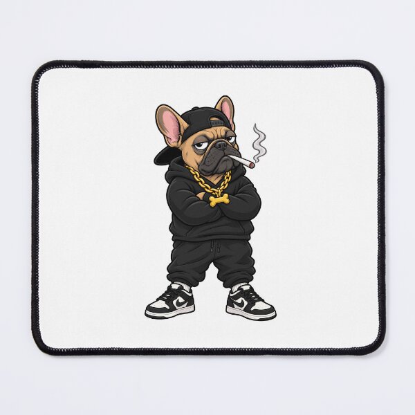 Item preview, Gangsta French Bulldog  designed and sold by lilxm.
