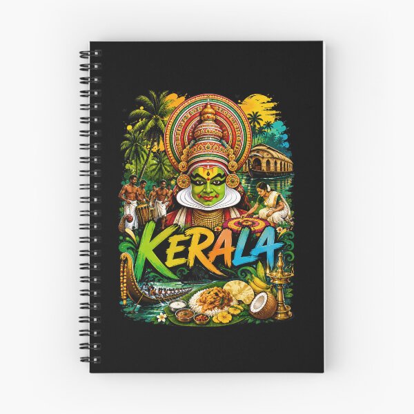 Item preview, Kerala City Vibes | God’s Own Country Travel Aesthetic | Vintage India Souvenir |kathakali ver 4 designed and sold by mndesignworx.