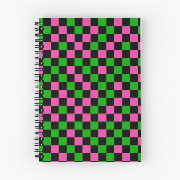 Item preview, Pink Green and Black Checkered Design   designed and sold by PatternTitan.