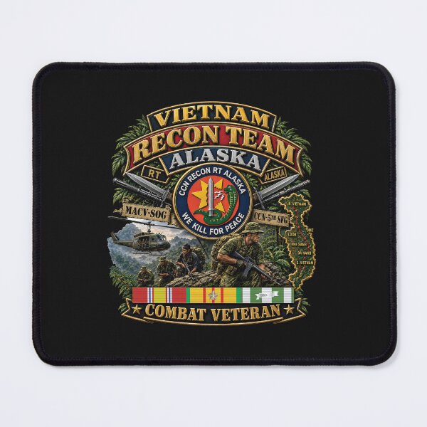 Item preview, RECON TEAM -  Recon Team Alaska - CCN - Vietnam - Combat Vet - 3D - Enhanced designed and sold by Military Insignia Products.