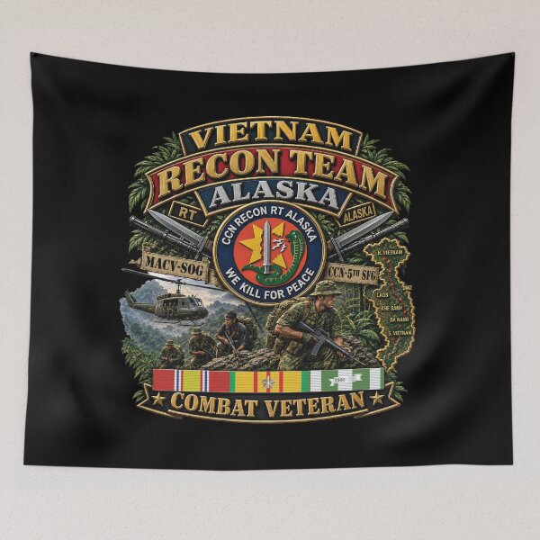 Item preview, RECON TEAM -  Recon Team Alaska - CCN - Vietnam - Combat Vet - 3D - Enhanced designed and sold by Military Insignia Products.