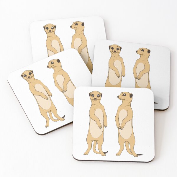 Item preview, Illustration with meerkats designed and sold by RizikCat.