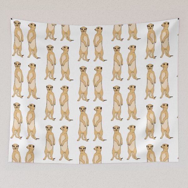 Item preview, Illustration with meerkats designed and sold by RizikCat.