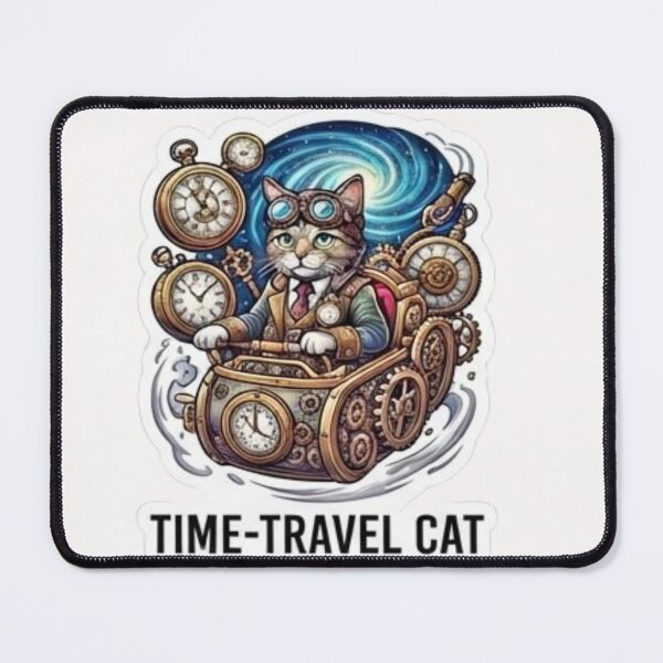 Item preview, Time Travel Cat Steampunk Time Machine designed and sold by FABIOLA1970.
