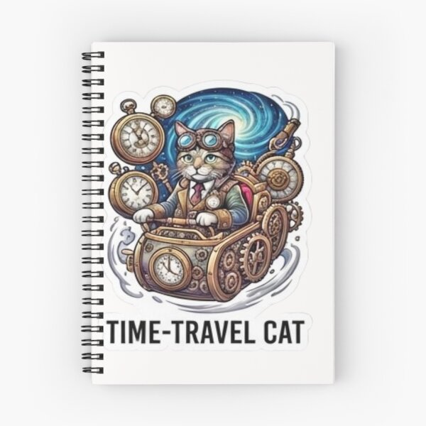 Item preview, Time Travel Cat Steampunk Time Machine designed and sold by FABIOLA1970.