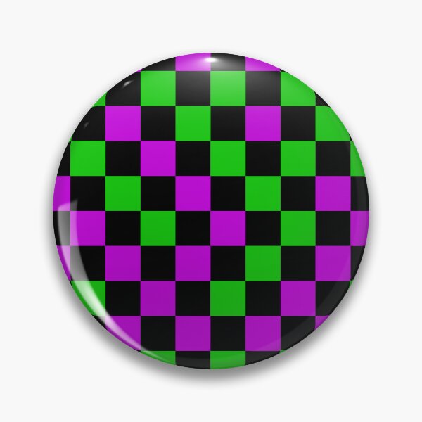 Item preview, Purple Green and Black Checkered Design   designed and sold by PatternTitan.