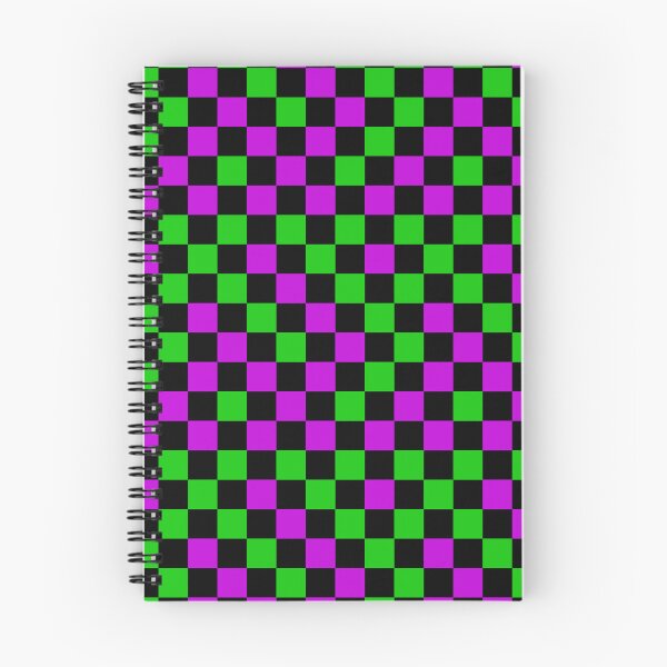 Item preview, Purple Green and Black Checkered Design   designed and sold by PatternTitan.