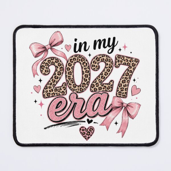 Item preview, In My 2027 Era Coquette Leopard Print Senior Class 2027 T-Shirt designed and sold by Style2Vie.