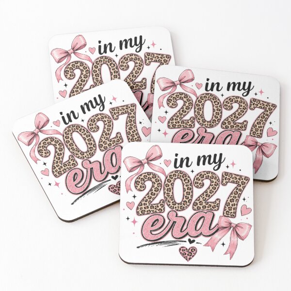 Item preview, In My 2027 Era Coquette Leopard Print Senior Class 2027 T-Shirt designed and sold by Style2Vie.