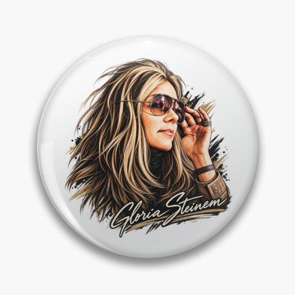 Item preview, Gloria Steinem designed and sold by CirceRavens.